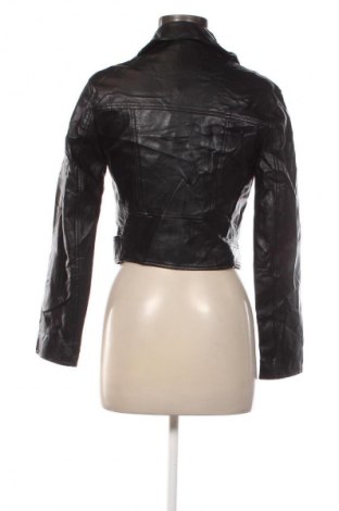Női bőrdzseki Bershka, Méret M, Szín Fekete, Ár 8 459 Ft