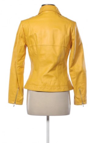 Damen Lederjacke Best Connections, Größe S, Farbe Gelb, Preis € 50,00