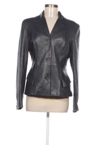 Дамско кожено яке Conbipel, Размер M, Цвят Син, Цена 145,88 €