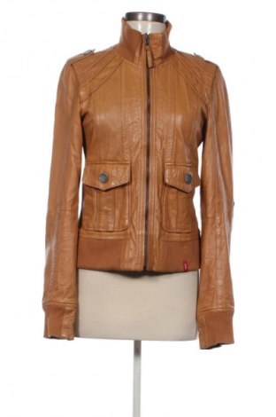 Női bőrdzseki Edc By Esprit, Méret S, Szín Barna, Ár 23 219 Ft