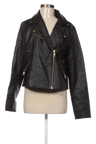 Damen Lederjacke Fashion nova, Größe XL, Farbe Schwarz, Preis € 24,99