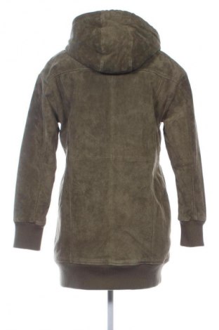 Damen Lederjacke Freaky Nation, Größe S, Farbe Grün, Preis 80,00 €