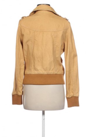 Damen Lederjacke H&M, Größe M, Farbe Beige, Preis € 49,68