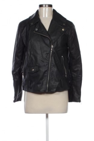 Γυναικείο δερμάτινο μπουφάν H&M Divided, Μέγεθος S, Χρώμα Μαύρο, Τιμή 20,99 €