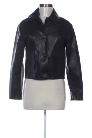 Damen Lederjacke Mango, Größe XS, Farbe Schwarz, Preis € 21,00