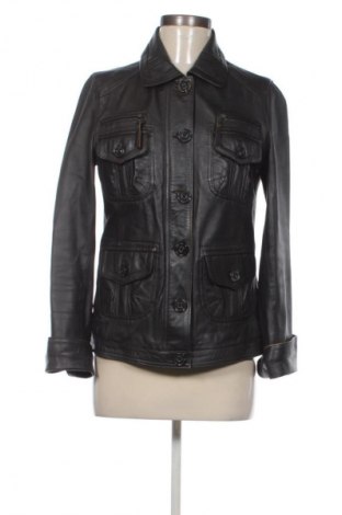 Női bőrdzseki Mango, Méret M, Szín Fekete, Ár 15 869 Ft