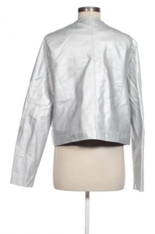 Damen Lederjacke Manguun, Größe XL, Farbe Silber, Preis 20,99 €
