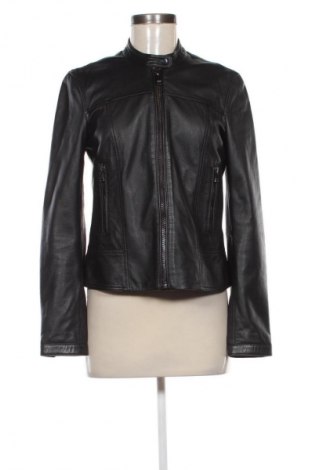 Damska kurtka skórzana Massimo Dutti, Rozmiar M, Kolor Czarny, Cena 428,68 zł