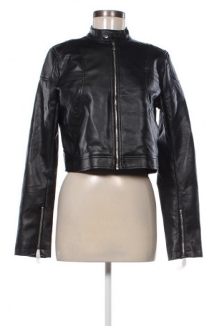 Női bőrdzseki Pretty Little Thing, Méret S, Szín Fekete, Ár 10 789 Ft