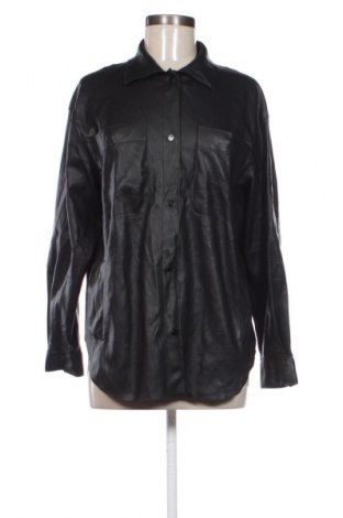 Női bőrdzseki Pull&Bear, Méret S, Szín Fekete, Ár 8 709 Ft