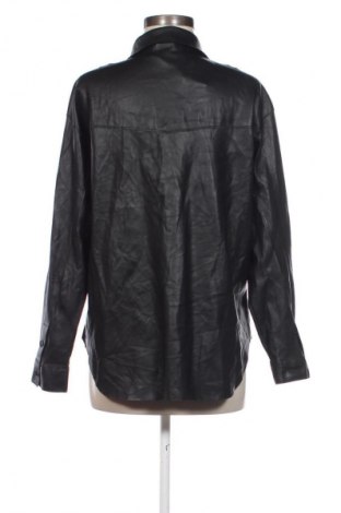 Női bőrdzseki Pull&Bear, Méret S, Szín Fekete, Ár 8 709 Ft