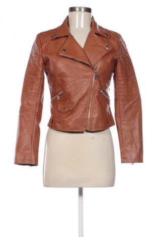Damen Lederjacke SHEIN, Größe XS, Farbe Braun, Preis € 16,99