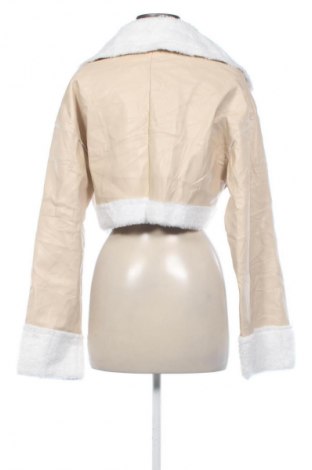 Női bőrdzseki SHEIN, Méret L, Szín Bézs, Ár 20 799 Ft