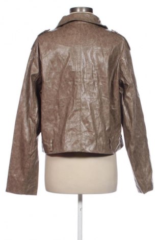Damen Lederjacke SHEIN, Größe L, Farbe Braun, Preis € 15,99