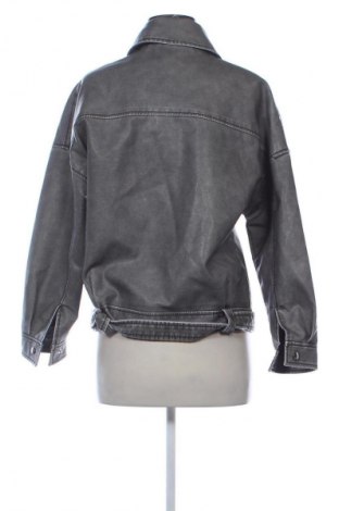 Damen Lederjacke SHEIN, Größe S, Farbe Grau, Preis € 30,00