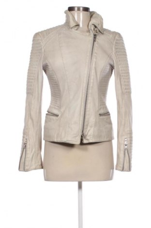 Damen Lederjacke Schyia, Größe S, Farbe Ecru, Preis 89,99 €