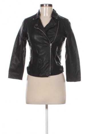 Női bőrdzseki Sinsay, Méret XS, Szín Fekete, Ár 12 397 Ft