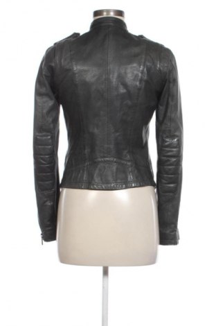 Дамско кожено яке Superdry, Размер XS, Цвят Сив, Цена 100,00 €