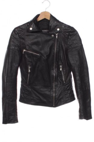 Дамско кожено яке Barneys Originals, Размер XS, Цвят Черен, Цена 80,18 €