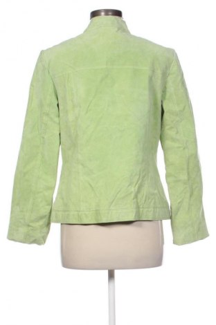 Damen Lederjacke Marks & Spencer, Größe M, Farbe Grün, Preis € 66,99