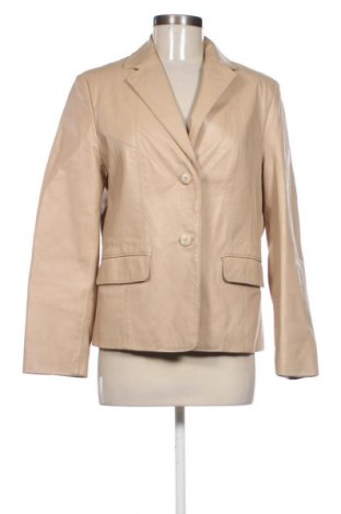 Damen Lederjacke Unbranded, Größe M, Farbe Beige, Preis € 44,99