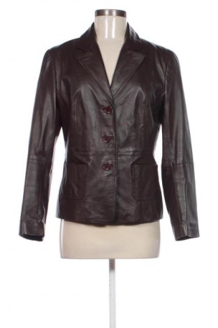Дамско кожено яке Unbranded, Размер S, Цвят Кафяв, Цена 49,68 €