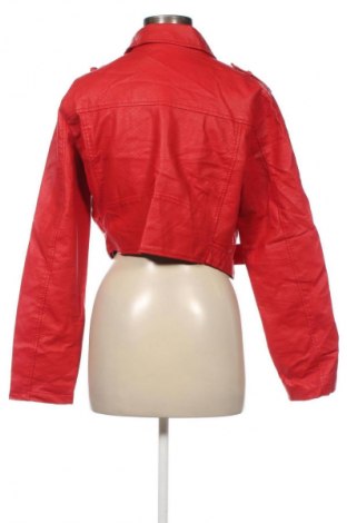 Damen Lederjacke Valley Girl, Größe L, Farbe Rot, Preis € 21,99