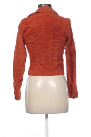 Damska kurtka skórzana Vero Moda, Rozmiar S, Kolor Pomarańczowy, Cena 246,49 zł