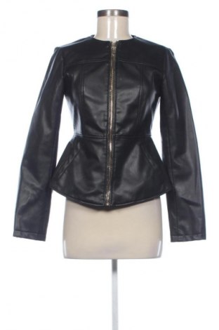 Damen Lederjacke Zara, Größe M, Farbe Schwarz, Preis 21,00 €
