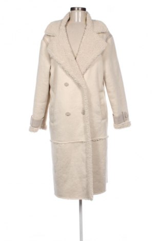 Damenmantel Bershka, Größe L, Farbe Beige, Preis € 45,00