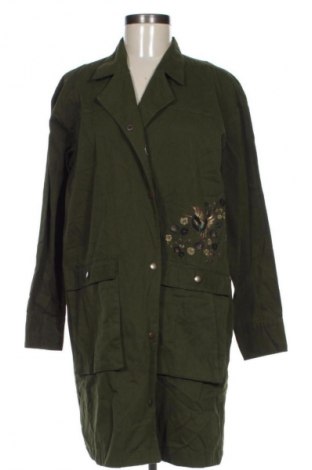 Damenmantel Mango, Größe M, Farbe Grün, Preis € 31,99