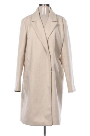 Дамско палто Sinsay, Размер XL, Цвят Екрю, Цена 44,98 €