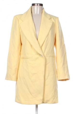 Дамско палто Zara, Размер L, Цвят Жълт, Цена 21,47 €