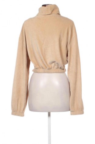 Damski golf Bershka, Rozmiar M, Kolor Beżowy, Cena 64,76 zł