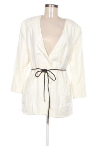 Sacou de femei H&M, Mărime XL, Culoare Alb, Preț 91,99 Lei