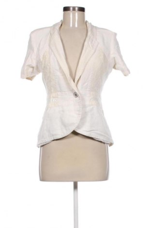 Γυναικείο σακάκι Junona, Μέγεθος XXL, Χρώμα Εκρού, Τιμή 35,00 €