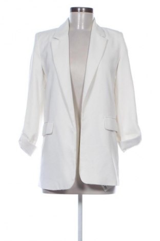 Γυναικείο σακάκι Pull&Bear, Μέγεθος XS, Χρώμα Εκρού, Τιμή 25,00 €