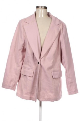 Γυναικείο σακάκι SHEIN, Μέγεθος 3XL, Χρώμα Σάπιο μήλο, Τιμή 16,99 €