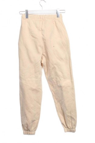 Pantaloni trening de femei ASOS, Mărime XXS, Culoare Ecru, Preț 65,99 Lei