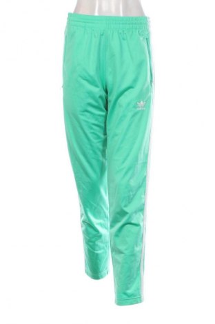Γυναικείο αθλητικό παντελόνι Adidas Originals, Μέγεθος M, Χρώμα Πράσινο, Τιμή 25,99 €