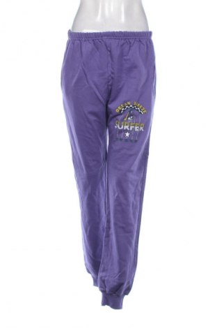 Дамско спортно долнище Unbranded, Размер XL, Цвят Лилав, Цена 20,35 €