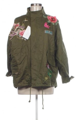 Női dzseki Zara, Méret M, Szín Zöld, Ár 14 319 Ft