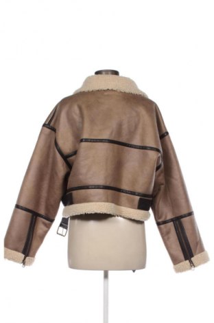 Дамско яке Zara, Размер XXL, Цвят Кафяв, Цена 48,00 €