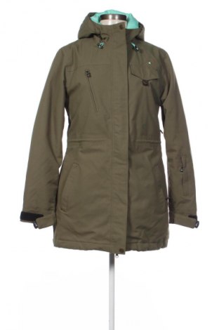 Дамско яке за зимни спортове Unbranded, Размер M, Цвят Зелен, Цена 31,18 €