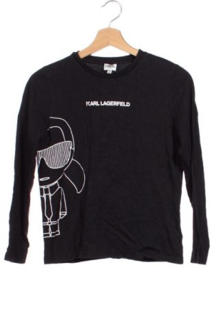 Kinder Shirt Karl Lagerfeld, Größe 10-11y/ 146-152 cm, Farbe Schwarz, Preis € 22,99