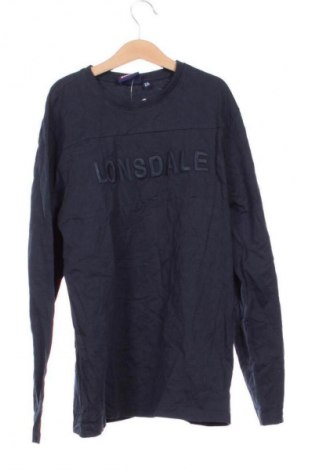 Gyerek blúz Lonsdale, Méret 13-14y / 164-168 cm, Szín Kék, Ár 2 179 Ft