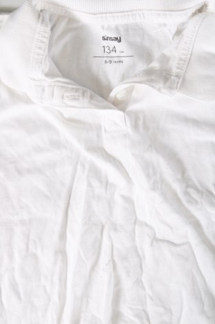 Detská blúzka  Sinsay, Veľkosť 7-8y/ 128-134 cm, Farba Biela, Cena  5,75 €