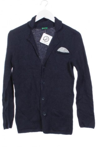 Детска жилетка United Colors Of Benetton, Размер 14-15y/ 168-170 см, Цвят Син, Цена 7,15 €