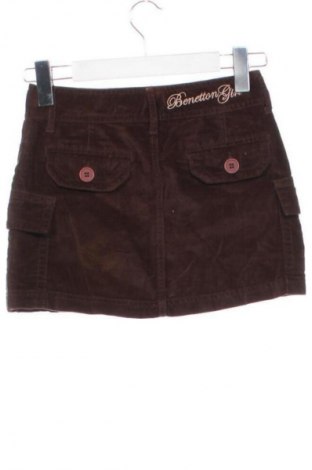 Gyerek szoknya United Colors Of Benetton, Méret 7-8y / 128-134 cm, Szín Barna, Ár 2 249 Ft