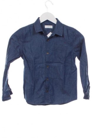 Детска риза Mango, Размер 7-8y/ 128-134 см, Цвят Син, Цена 5,62 €
